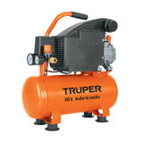 Compresor lubricado, 10L, 2 HP, horizontal, 127V