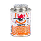 Cemento cpvc oatey orange de 8 onza