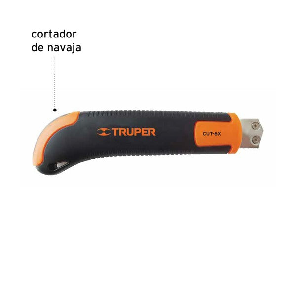 Cutter (navaja) con grip de 6''