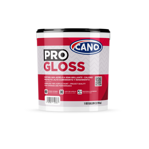 Pintura pro gloss acrilica semi brillante