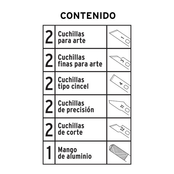 Juego de exactos 11 piezas