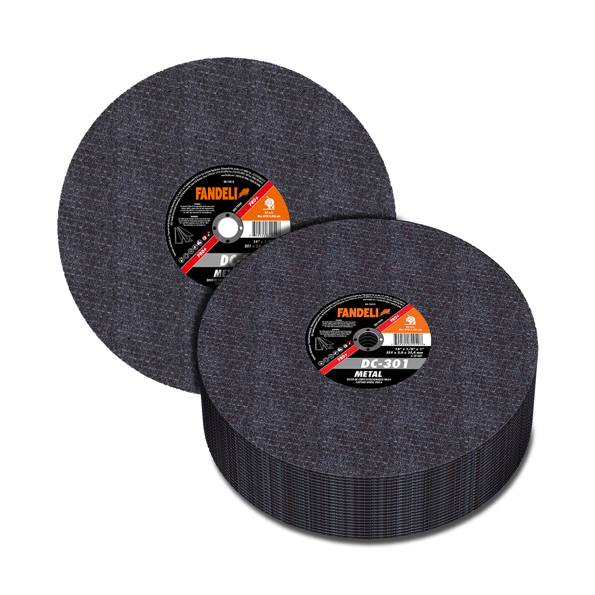 Disco de Corte para Metal FANDELI DC-301