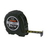 Flexómetro Cinta Negra, 5 m, cinta 19 mm