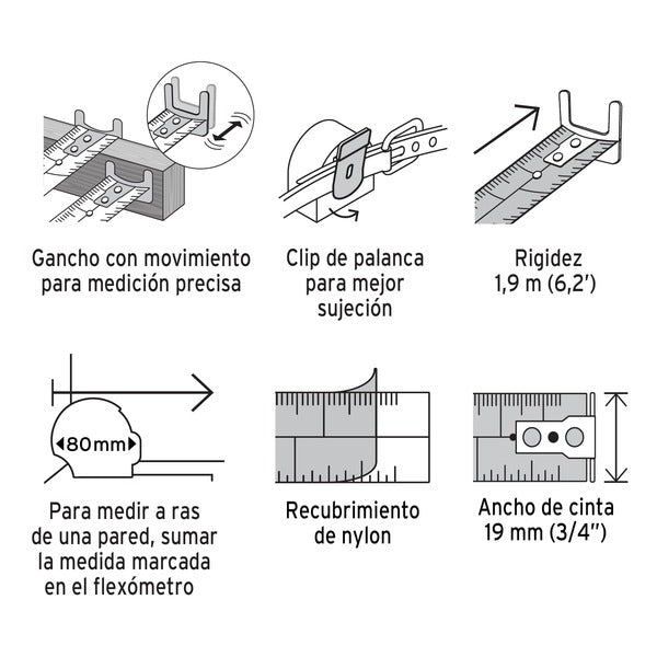 Cinta métrica industrial