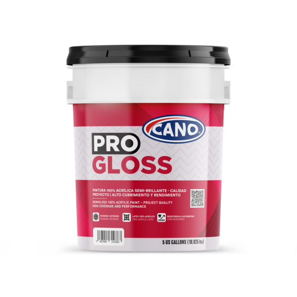 Pintura pro gloss acrilica semi brillante