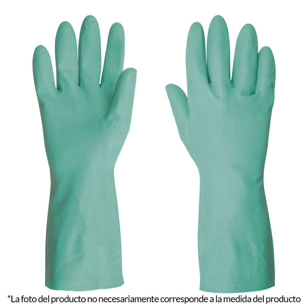 Guantes de limpieza verde