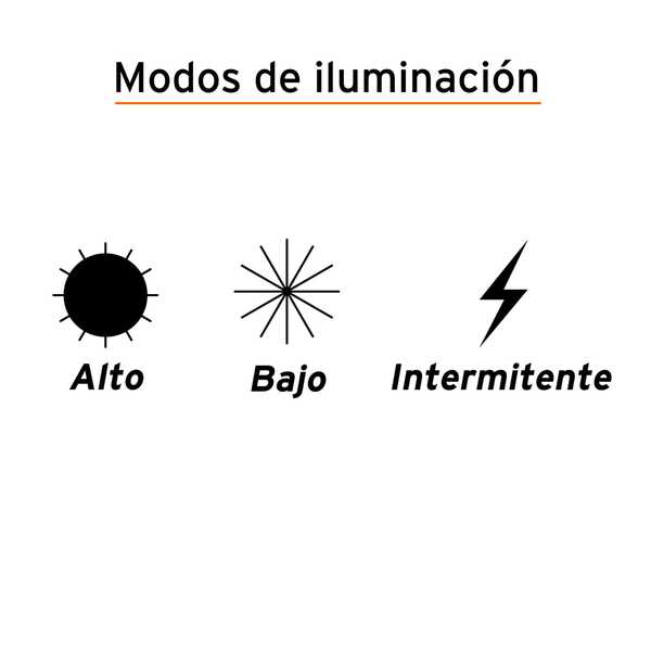 Linterna de led recargable