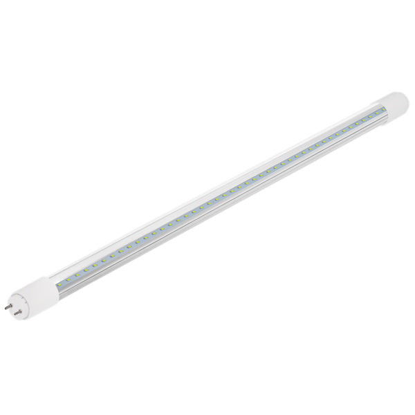 Tubo led con pantalla de vidrio de luz blanca