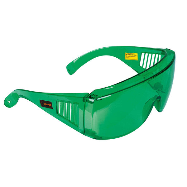 Lentes de seguridad para láser verde