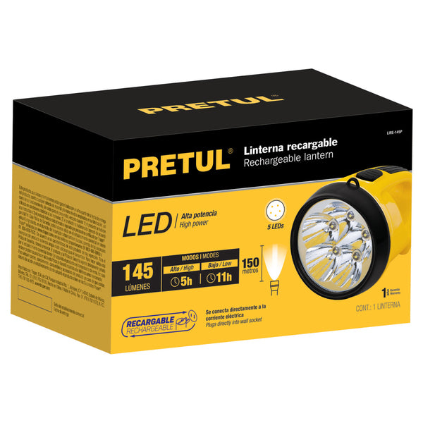 Linterna (foco) de led recargable pretul