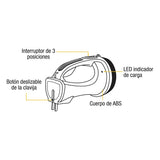 Linterna (foco) de led recargable pretul