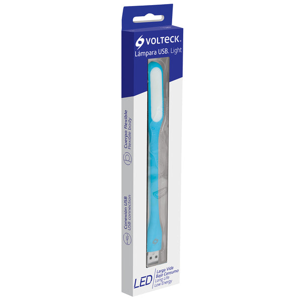 Lámpara flexible de led 1w con usb