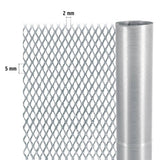 Malla mosquitera 0.92 x 11 m en acero galvanizado