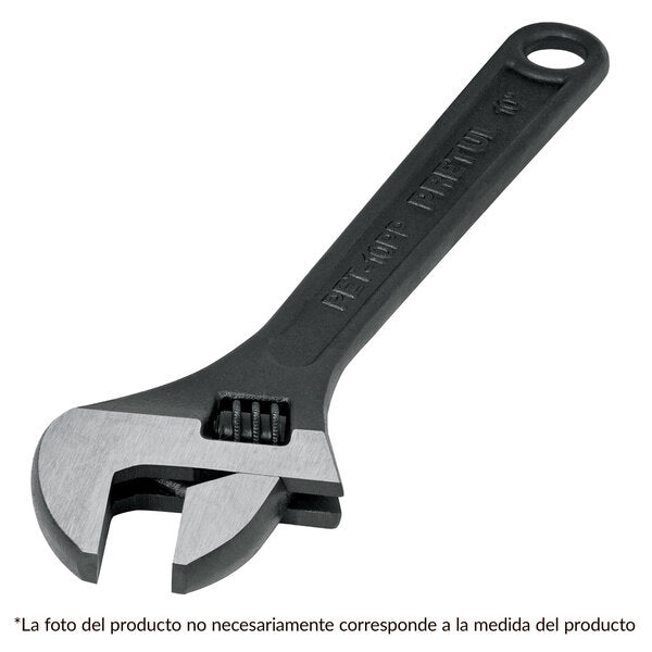 Llave ajustable pavonada