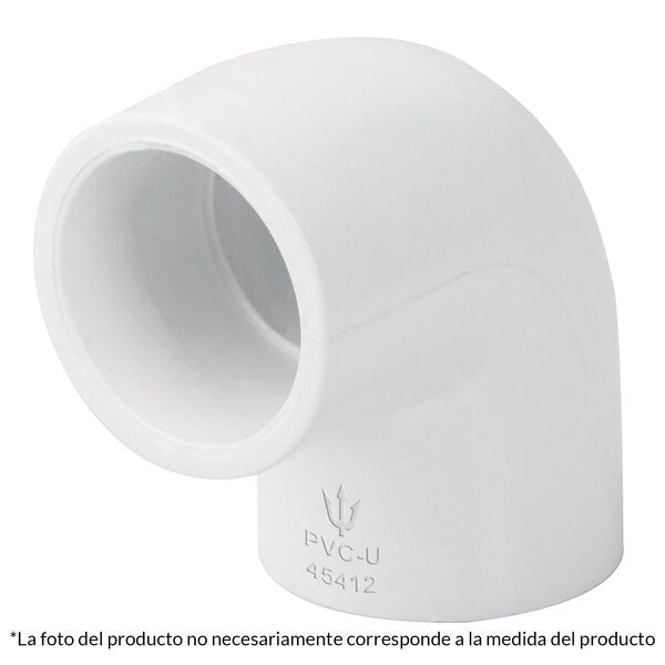 Codo 90° de pvc