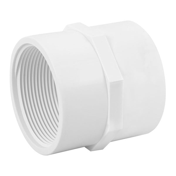 Adaptador hembra de PVC, 2''