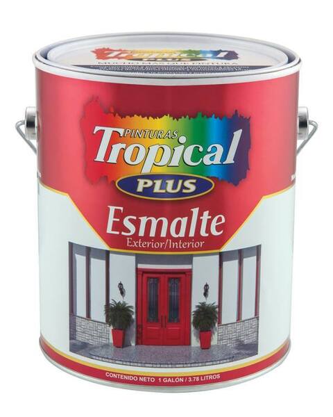 Pintura esmalte plus tropical