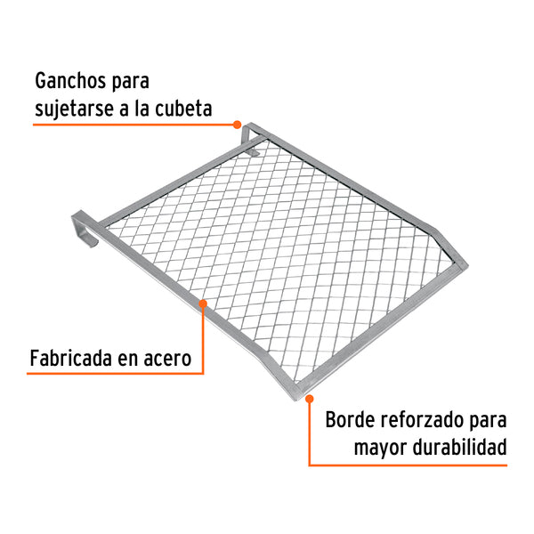 Rejilla escurridora de pintura de alumin+