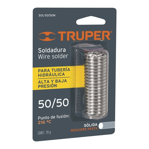 Rollo de soldadura 50/50 para tubería hidráulica