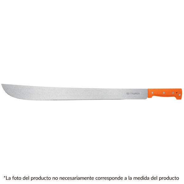 Machete pulido estandar cacha naranja