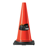 cono de precaucion con base negra