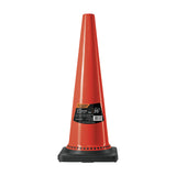cono de precaucion con base negra