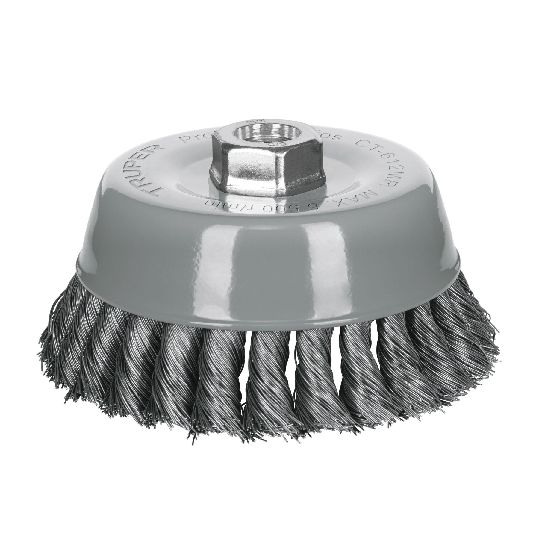 cepillo de alambre trenzado fina para esmeriladora