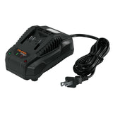 cargador de baterias ion litio 20 v