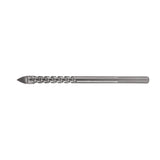 Barrena 1/4" x 4" de caruro para ceramica truper