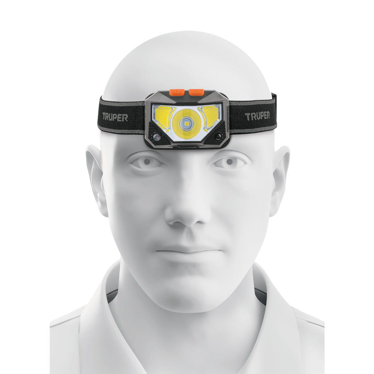 Linterna de minero con sensor recargable