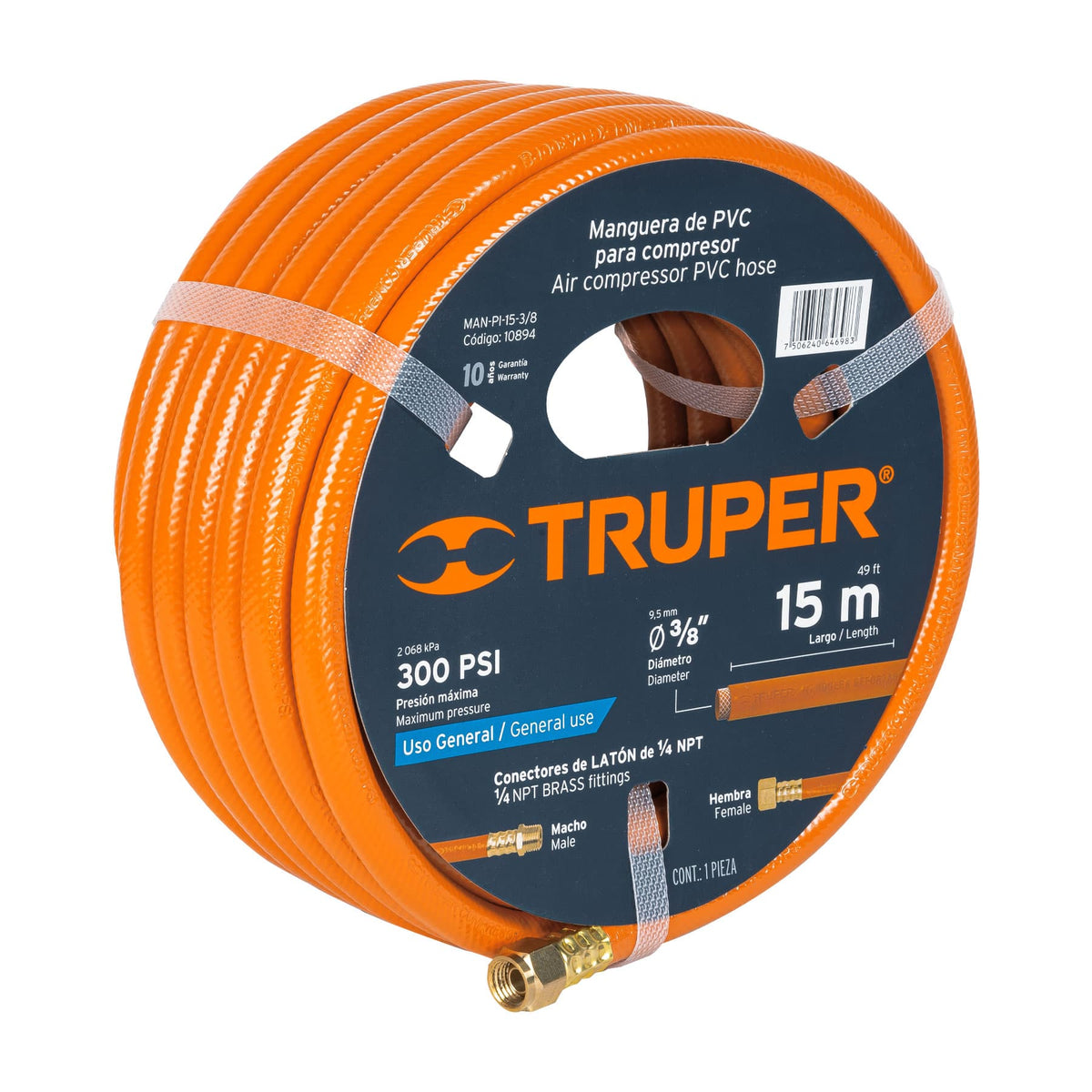manguera 3 8 de pvc baja presion para compresor