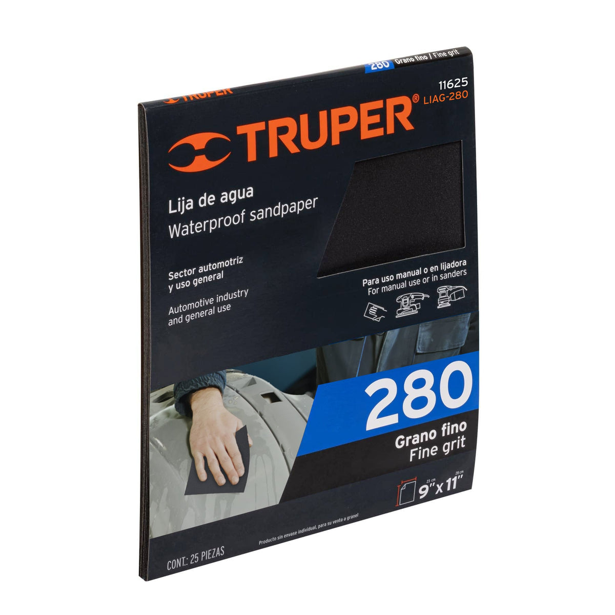 LIJA DE AGUA GRANO 280 TRUPER