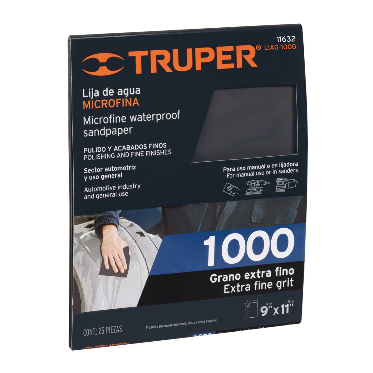 LIJA DE AGUA GRANO 1000 TRUPER