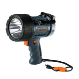 linterna de led recargable 300 lumen plastica truper