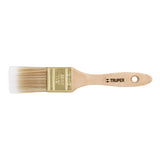 brocha corte recto pelo de poliester mango madera