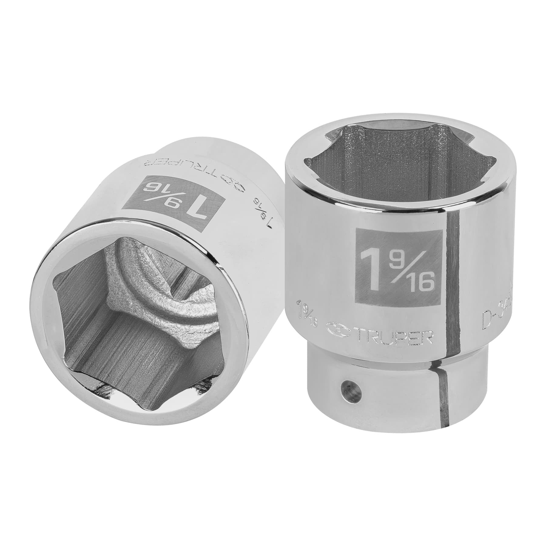 cubo mecanico entrada 3 4 hexagonal corto pt1536