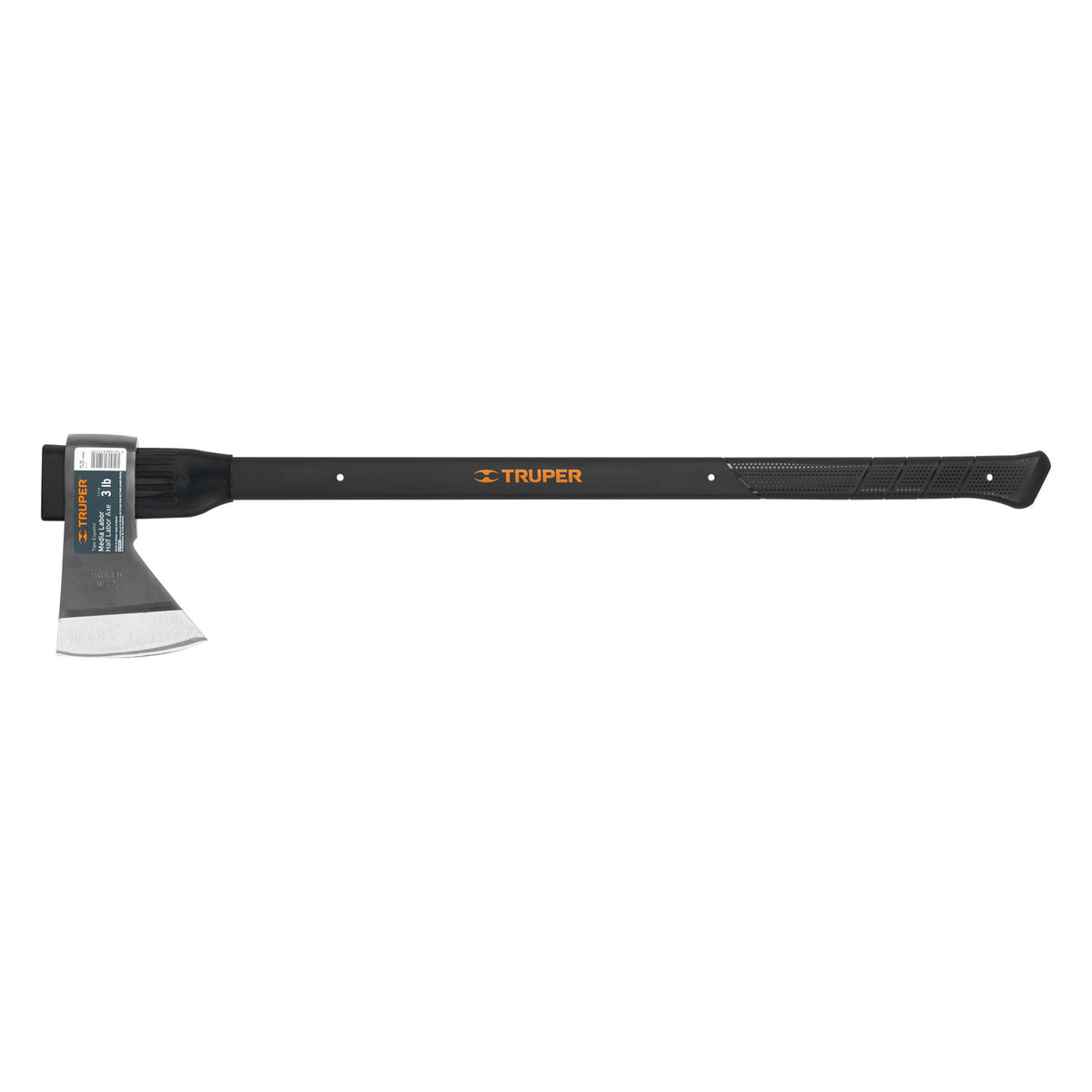 hacha media labor mango de madera