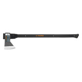 hacha media labor mango de madera