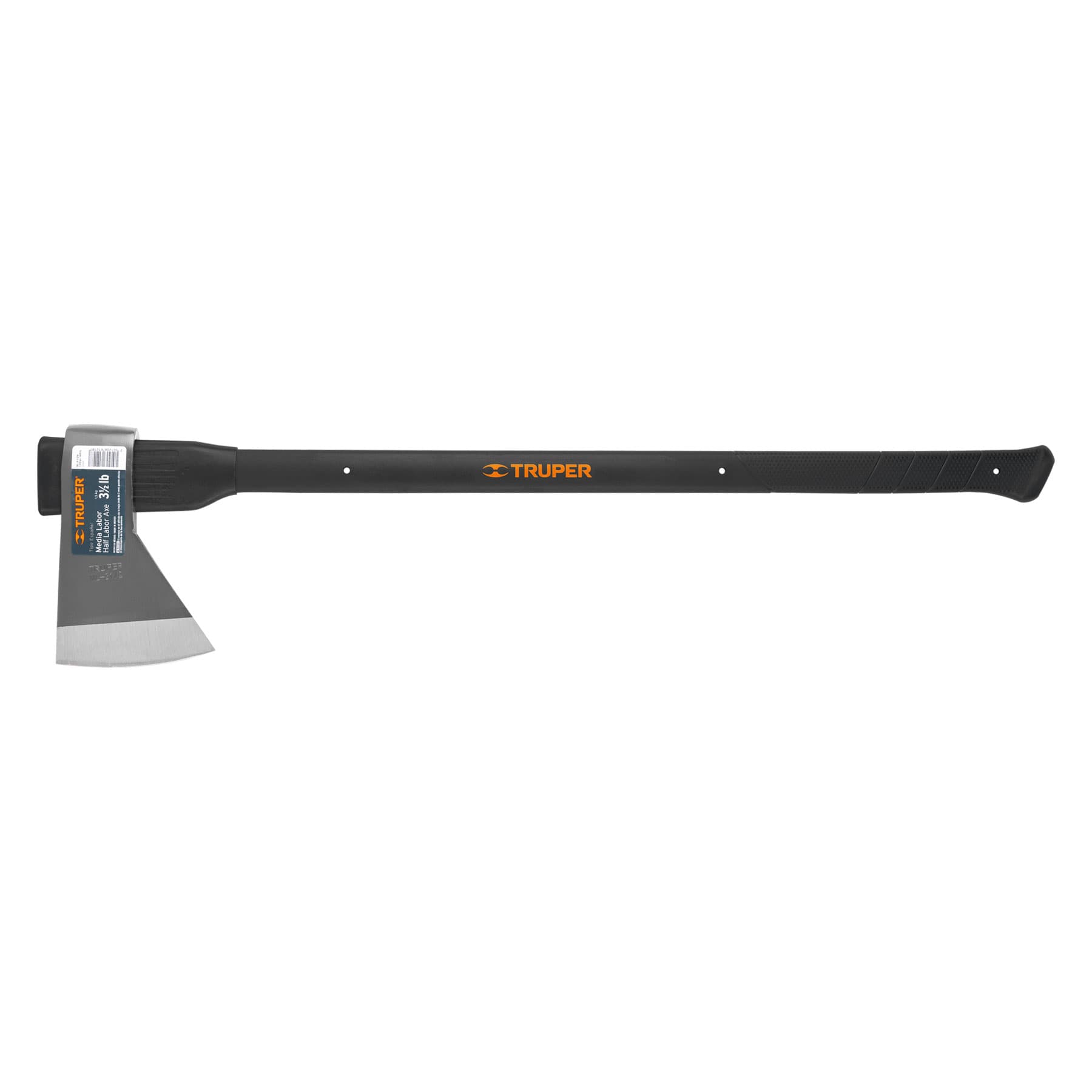 hacha media labor mango de madera