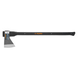 hacha media labor mango de madera