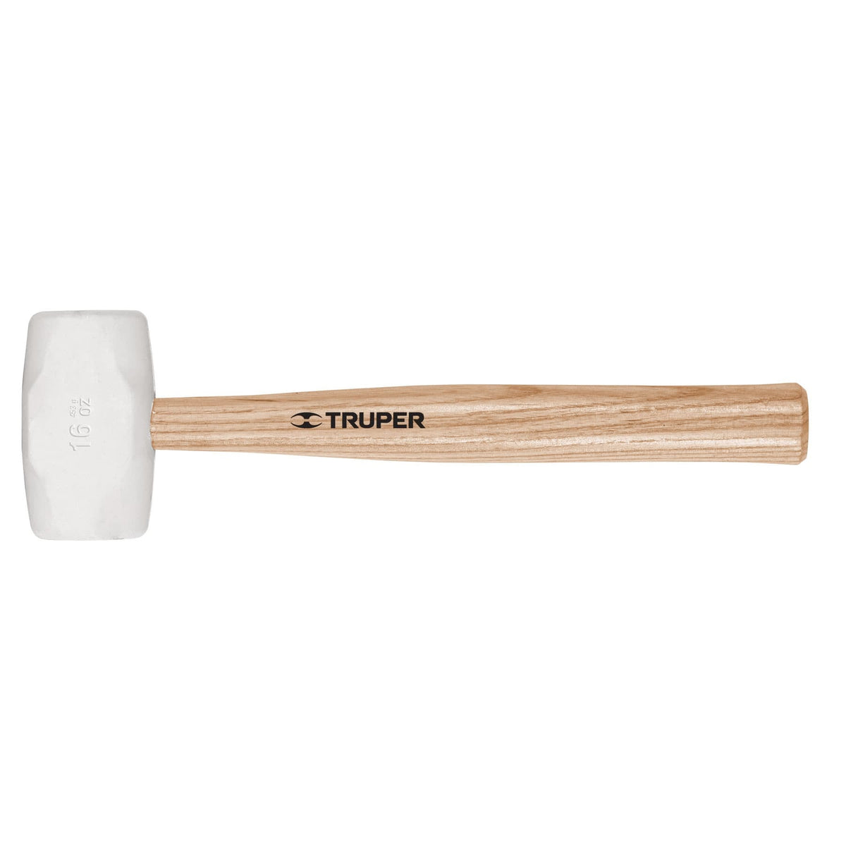 maseta de goma blanca