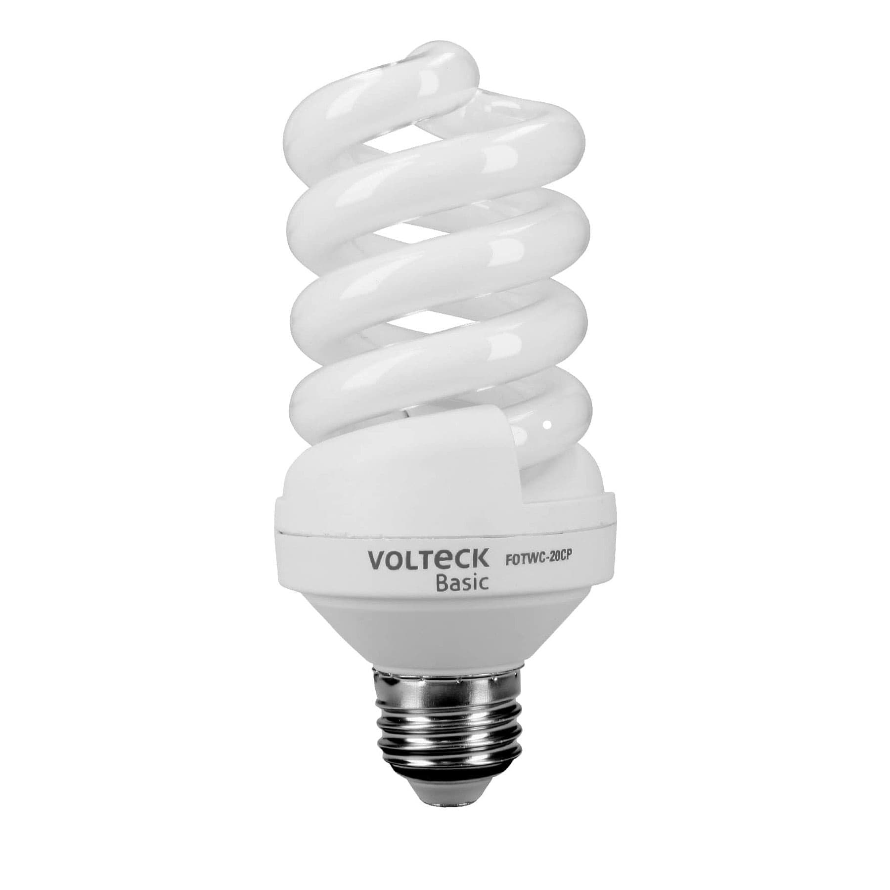 bombillo espiral bajo consumo 20w