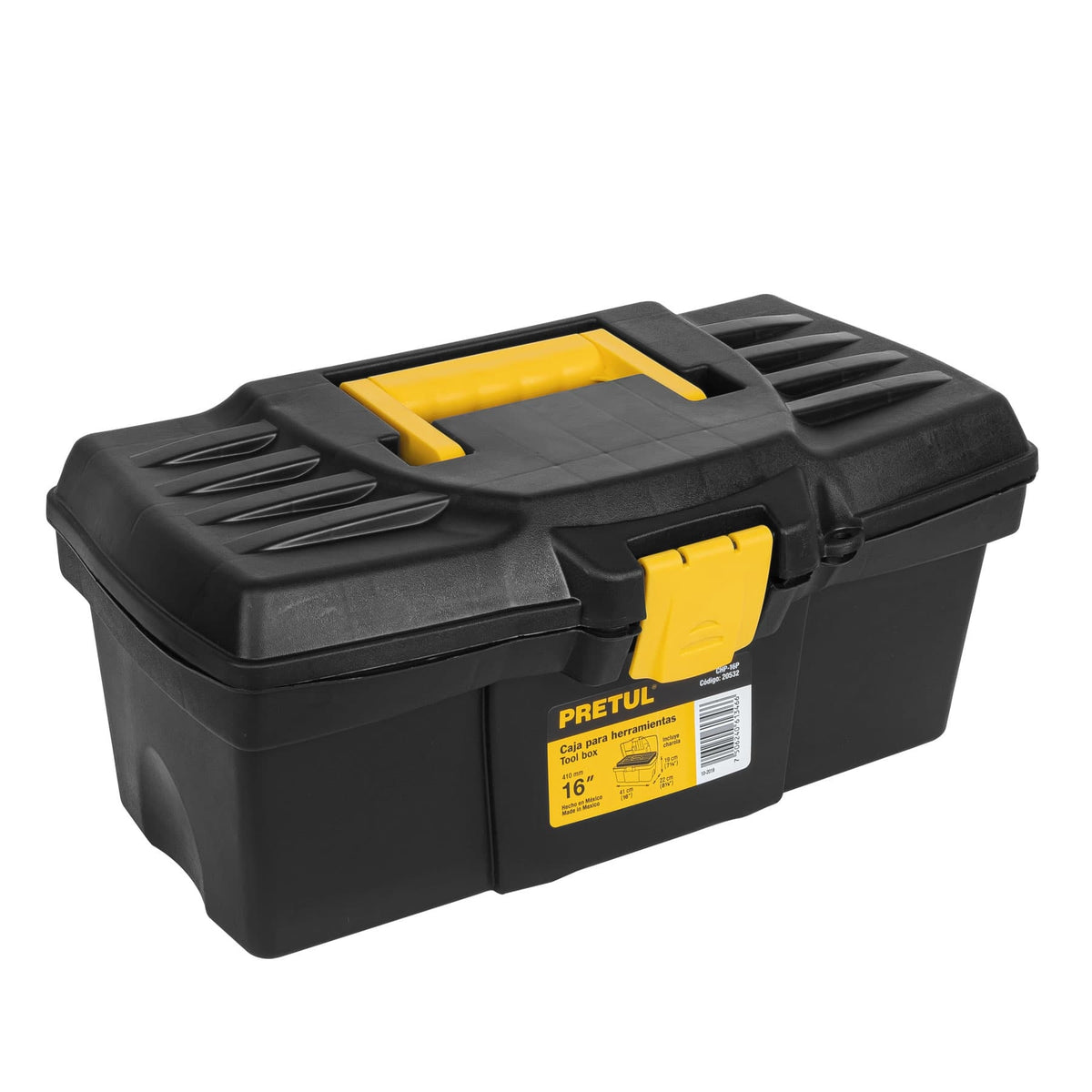 caja de herramientas sin compartimientos