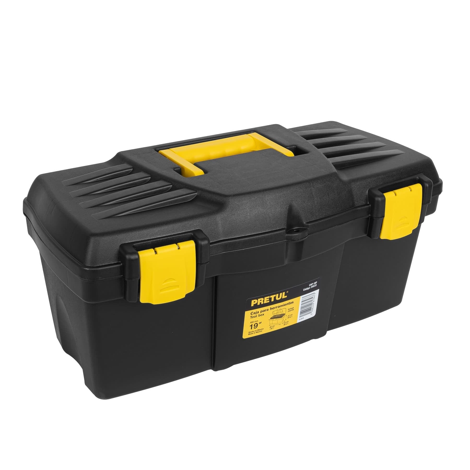caja de herramientas sin compartimientos