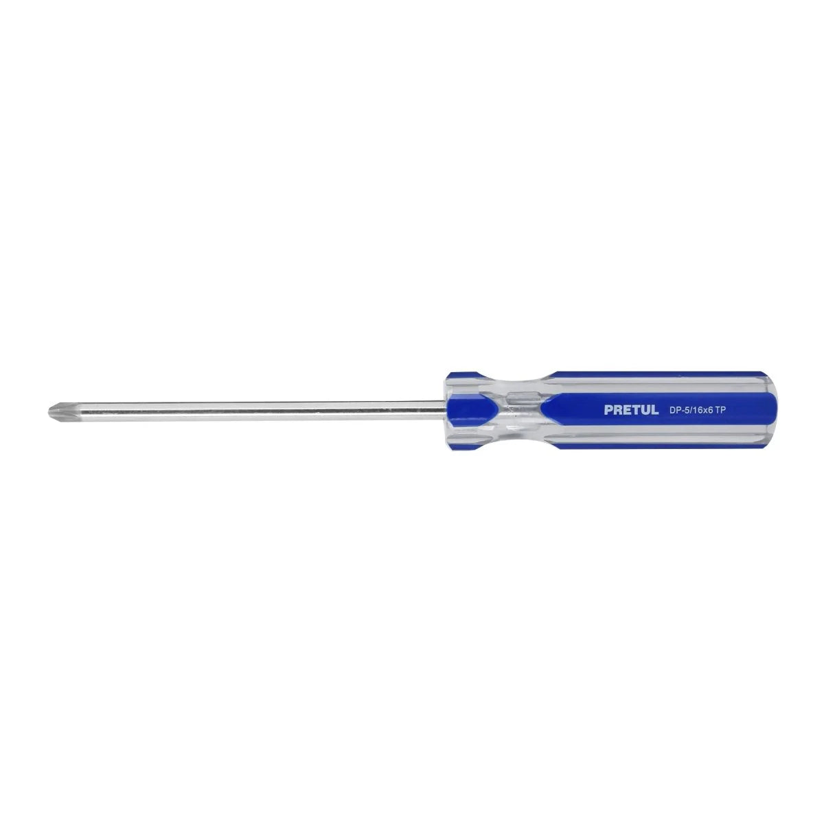 DESTORNILLADOR ESTRIA 1/4" X 6" MANGO PLASTICO PRETUL