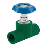 valvula de globo en laton y ppr