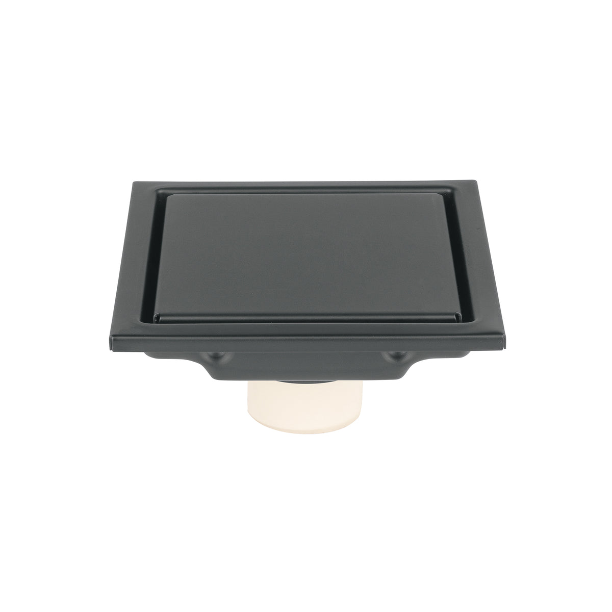 Resumidero reversible 4", anti olores, acero inox, negr
