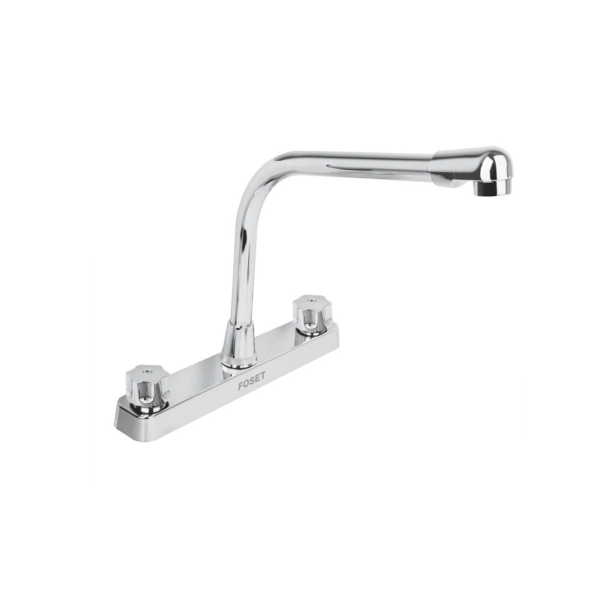 Mezcladora 8" fregadero, ABS, cuello cobra