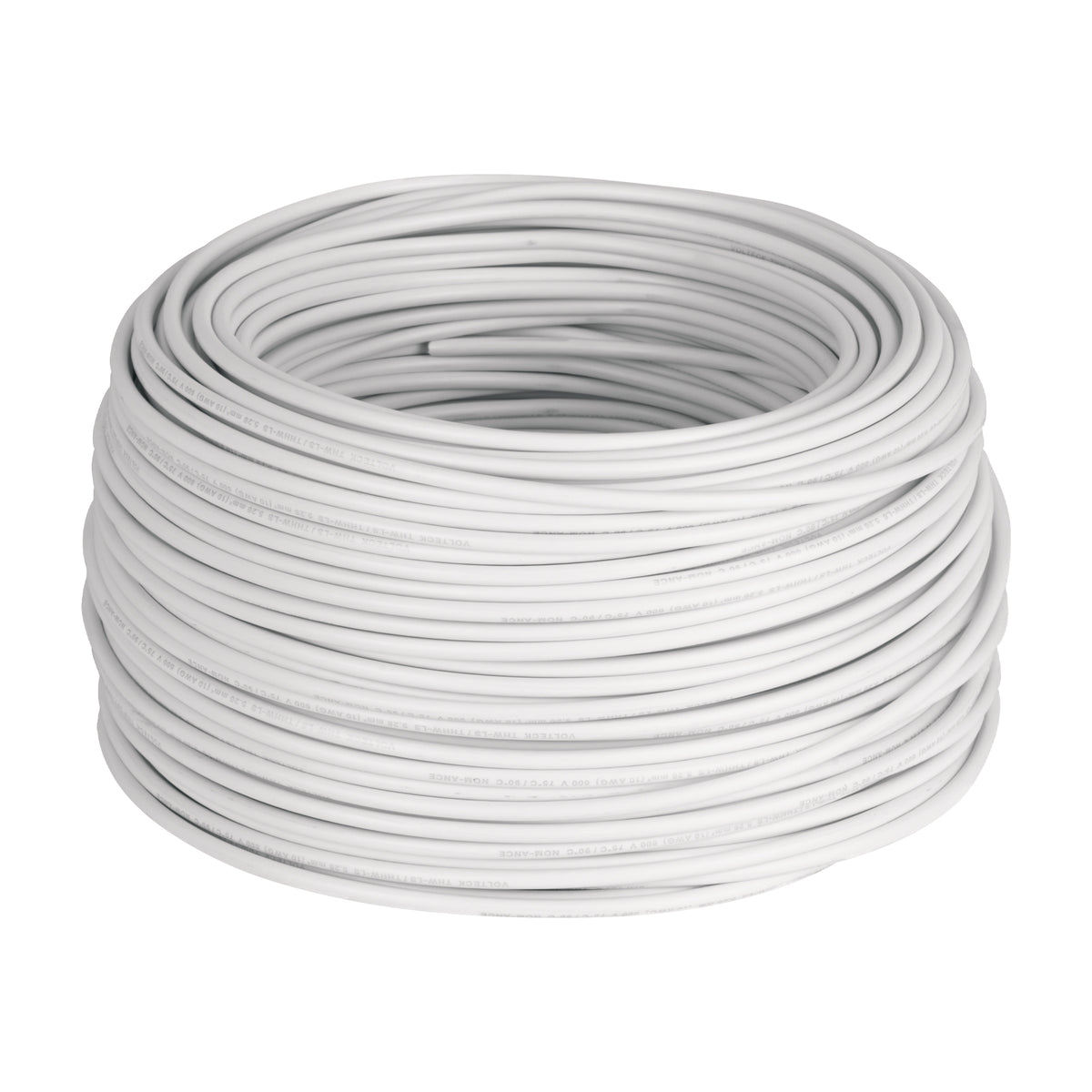 ROLLO DE 100 M DE CABLE THHW LS 8 AWG BLANCO
