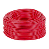 Rollo de 100 m de cable THHW-LS rojo